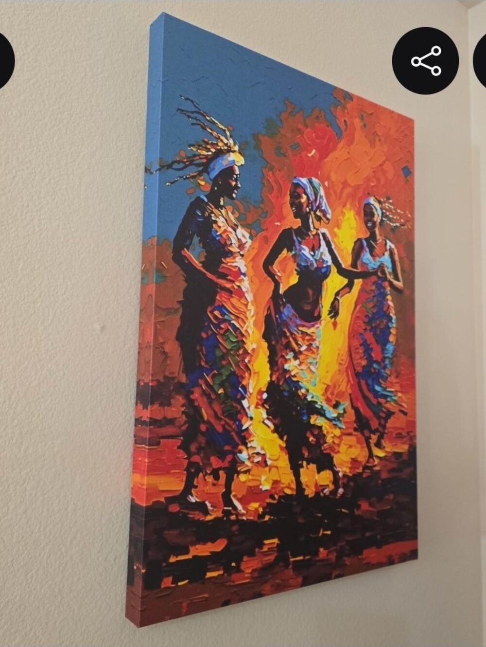 3 Women Canvas Art